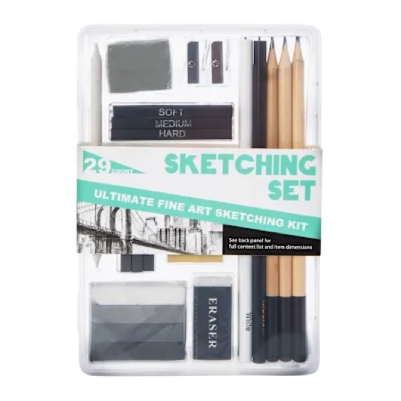 29 Count Sketching Set - Picture 1 of 6